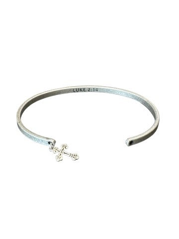 GLORY Golry Silver petite cuff