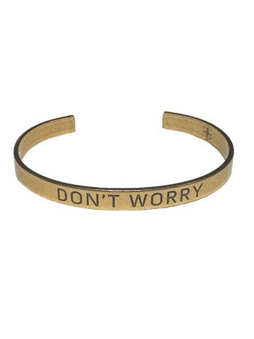 DON'T WORRY Glory Gold Cuff