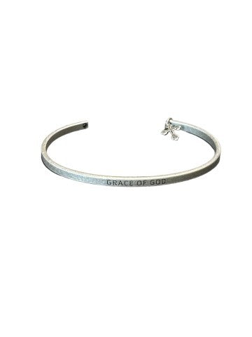 GRACE OF GOD -  Glory Silver petite cuff