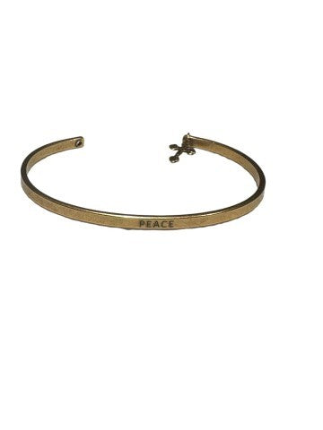 PEACE petite cuff