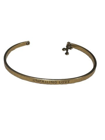 UNFAILING LOVE petite cuff